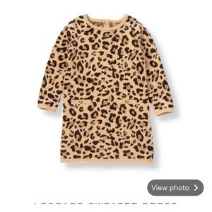 Janie and Jack Leopard Dress size 10